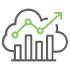FinTech industry illustration with financial icons